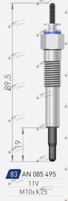 Свеча накаливания A-N PARTS 085 495